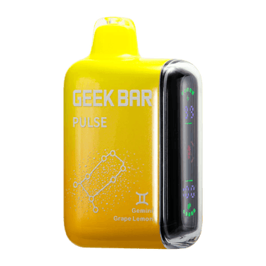 Gemini Grape Lemon Geek Bar Pulse