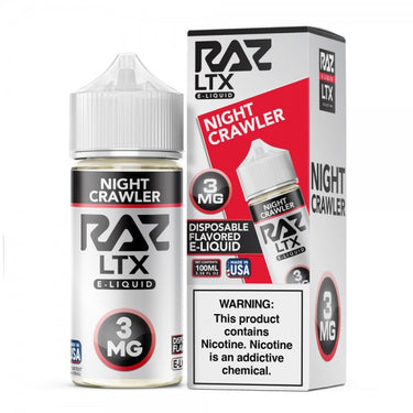 Night Crawler RAZ E-liquid Nic 100ml