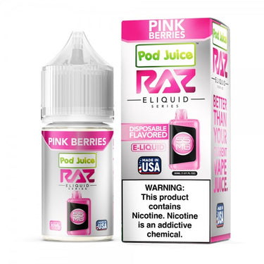 Pink Berries RAZ Salt E-liquid Nic 30ml