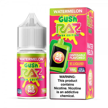 Watermelon Gush RAZ Salt E-liquid Nic 30ml