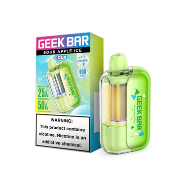 Sour Apple Ice Geek Bar CLR 50K Disposable Vape