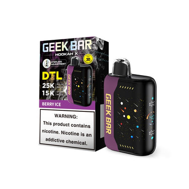 Geek Bar Hookah X 25K - Berry Ice