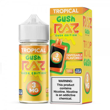 Tropical Gush RAZ E-liquid Nic 100ml
