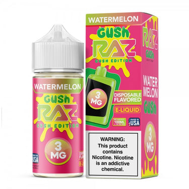 Watermelon Gush RAZ E-liquid Nic 100ml