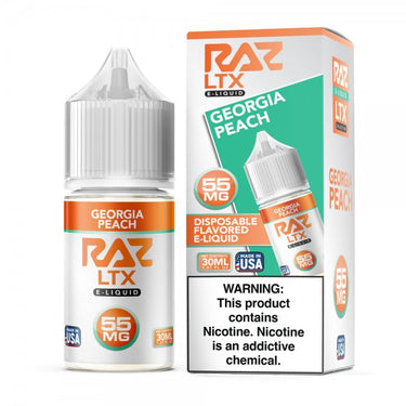 Georgia Peach RAZ Salt E-liquid Nic 30ml 