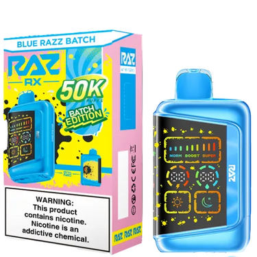 RAZ RX50K  - Blue Razz Batch Vape